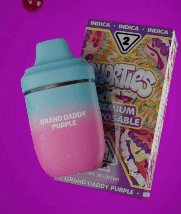 Shorties Disposable Grand Daddy Purple