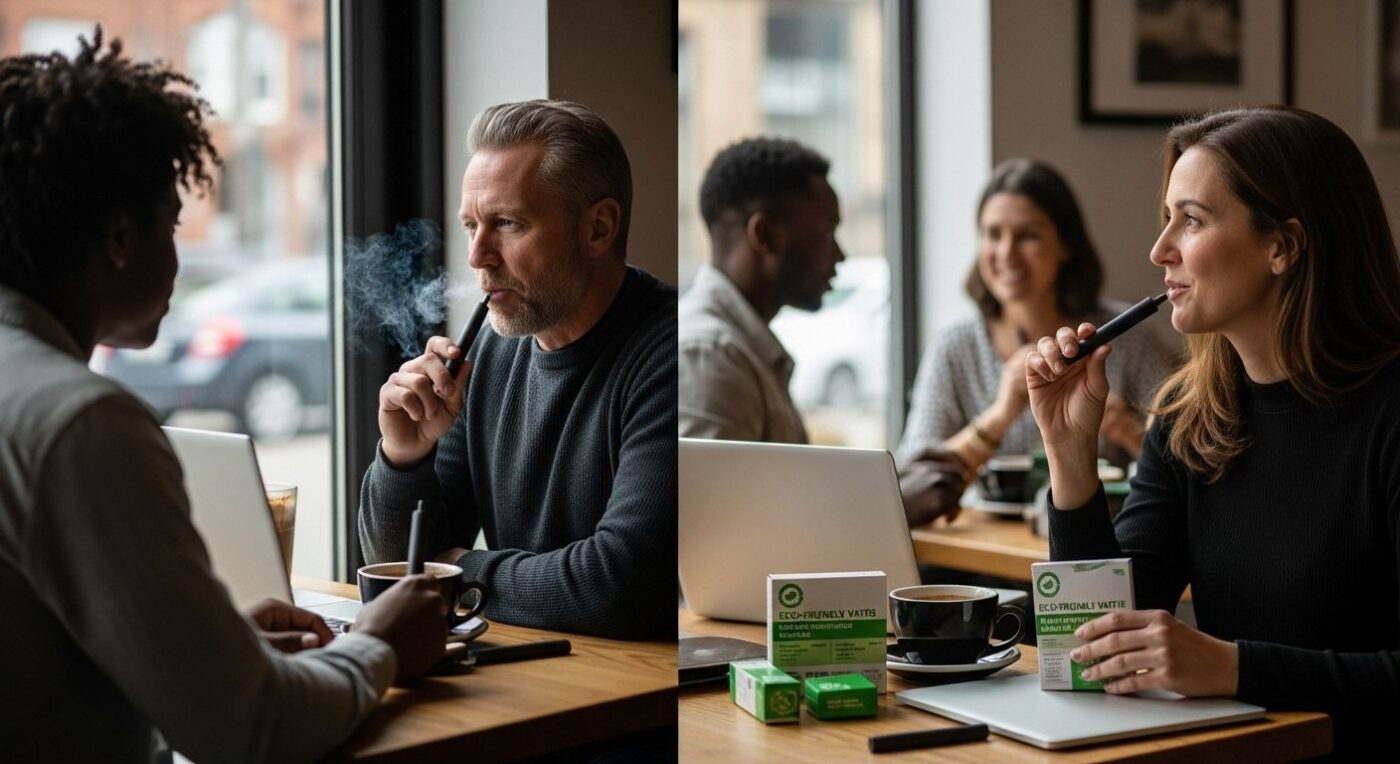 disposable vape benefits, modern lifestyle, social use