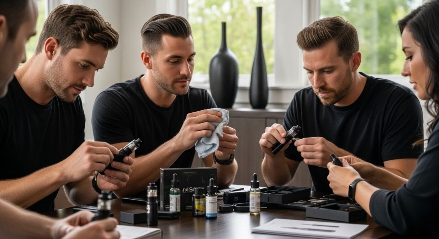 vape maintenance, cleaning, device care