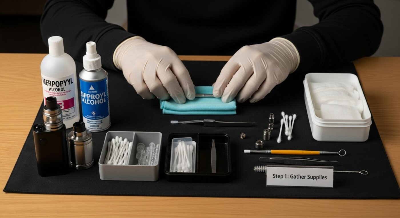 vape maintenance supplies image