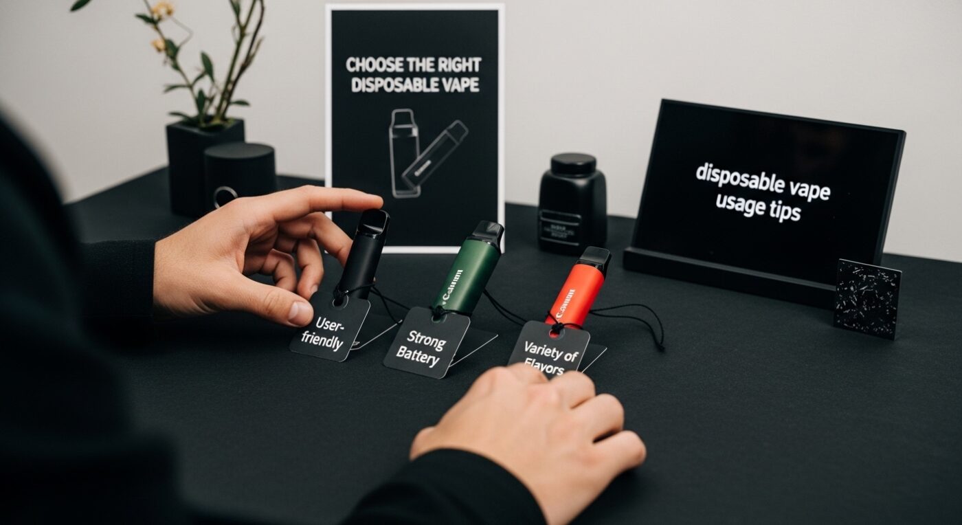 disposable vape usage tips