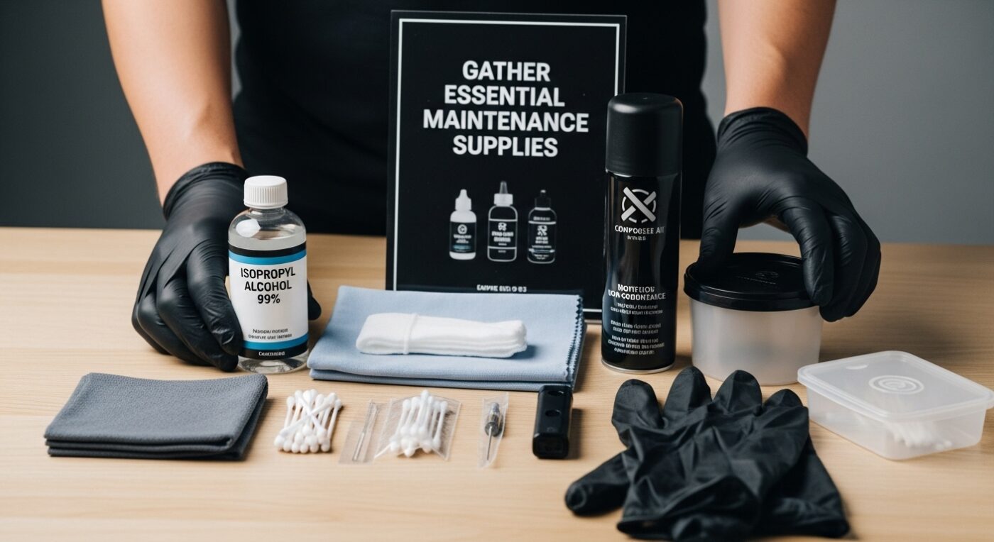 vape cartridge maintenance workflow